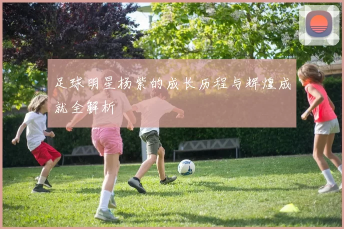 足球明星杨紫的成长历程与辉煌成就全解析